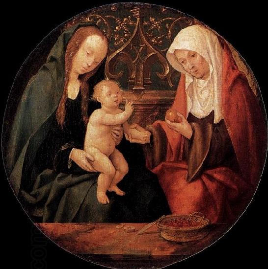 Willem Cornelisz. Duyster Virgin and Child with St Anne China oil painting art